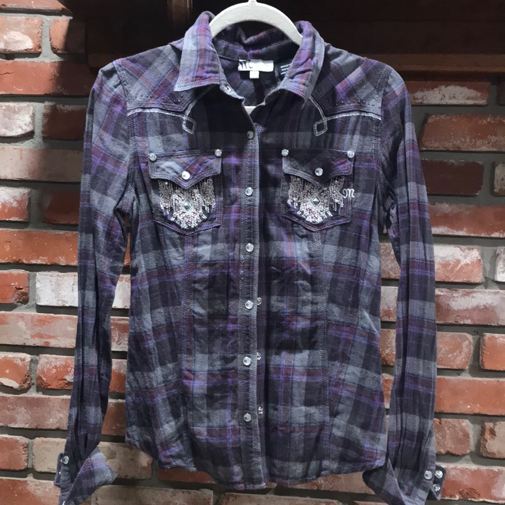 Miss Me button down